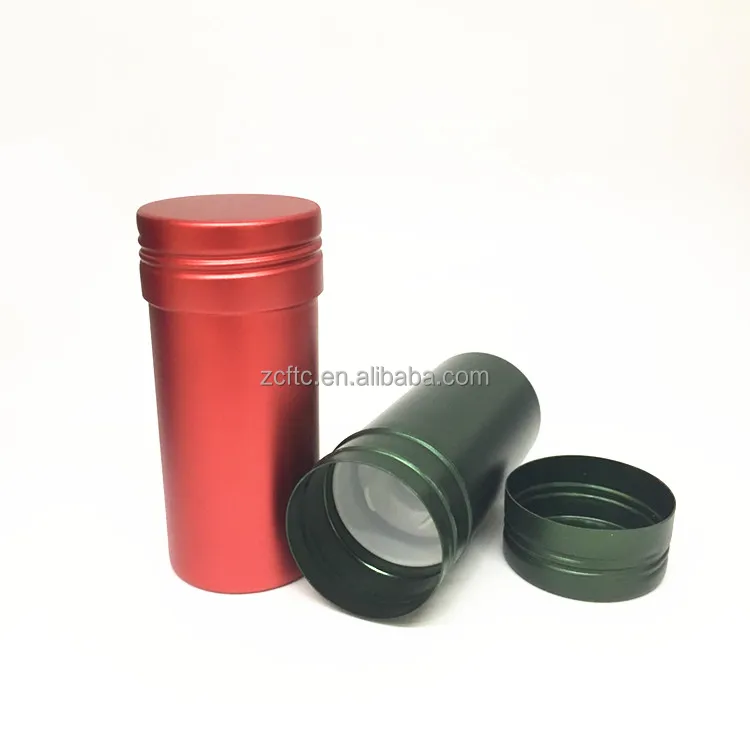 Oem High Quality Recycle Aluminum Stick Containers Deodorant Stick 75ml