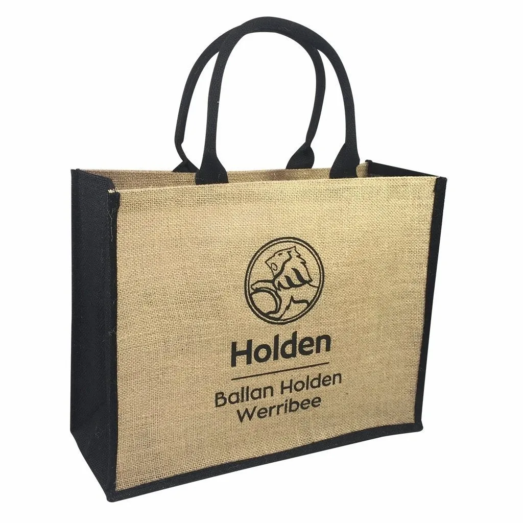 Jute Shopping Bag Jute Canvas Bag Jute Bag Black Buy Jute Shopping