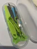 Set of 2 cards and 2 forceps