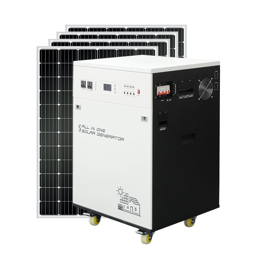 Whole House Custom Cheap Reasonable Competitive Price Solar Generator Price  5kva Generator Solare Portable 3kw