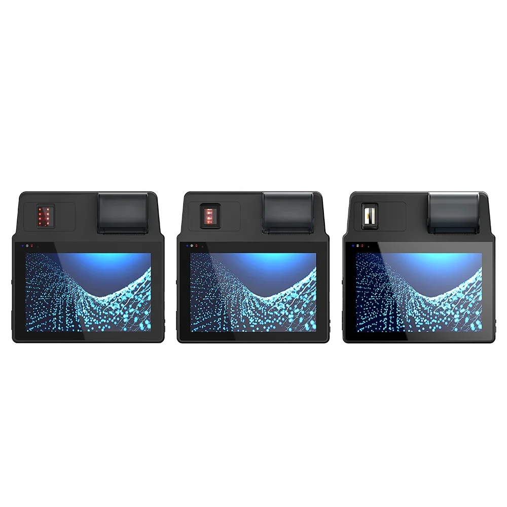New Android 8Inch Rugged Biometric Tablet Bioemtric Device with Fingerprint Scanner Thermal Printer