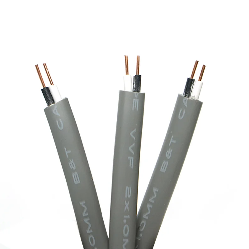 VVFケーブル 3 x 1.6 mm 住電HST製 黒赤緑100mケーブル VVF