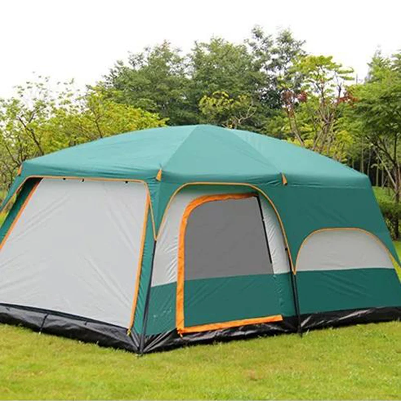 2022 хит продаж европейская большая роскошная семейная палатка для кемпинга на 8-12