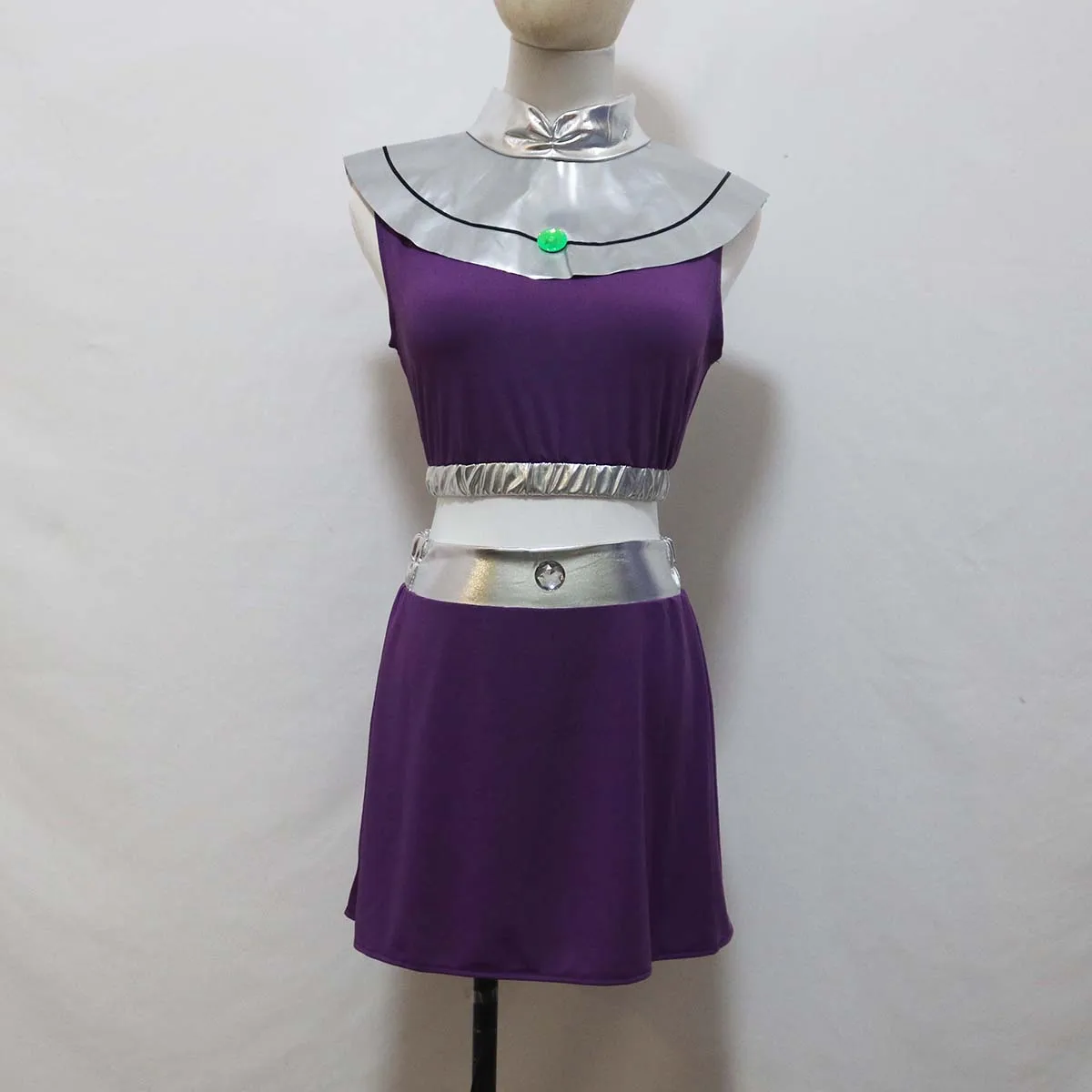 starfire purple dress Teen Titans Starfire Cosplay Costume COSFUN