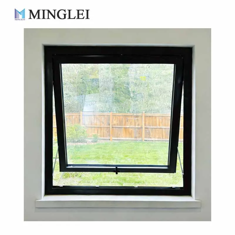 NFRC தரத்திற்கு ஏற்ப வெப்ப நீர் மற்றும் ஒலி தடுப்பு செயல்பாடு கொண்ட நவீன மூன்று-அடுக்கு கண்ணாடியுடன் கூடிய அலுமினியம் கூரை சாளரங்கள் (ஹாட் சேல்)