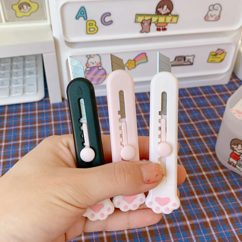 Mini Pocket Cat Paw Art Utility Knife Express Selling Cutter Craft Wrapping Refillable Mini Paper - Buy Mini Paper Cutter, Hot Selling Paper Cutter,Paper Cutter Mini Product on Alibaba.com