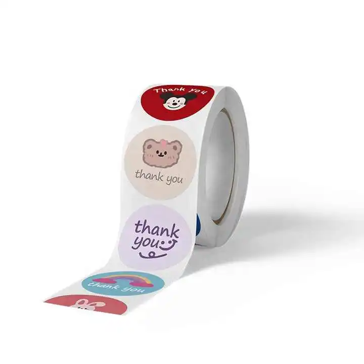 Custom Cartoon Animal Waterproof Adhesive Stickers for Kids Education Learning Toy Decals Customizable Color Shape Decorative factory