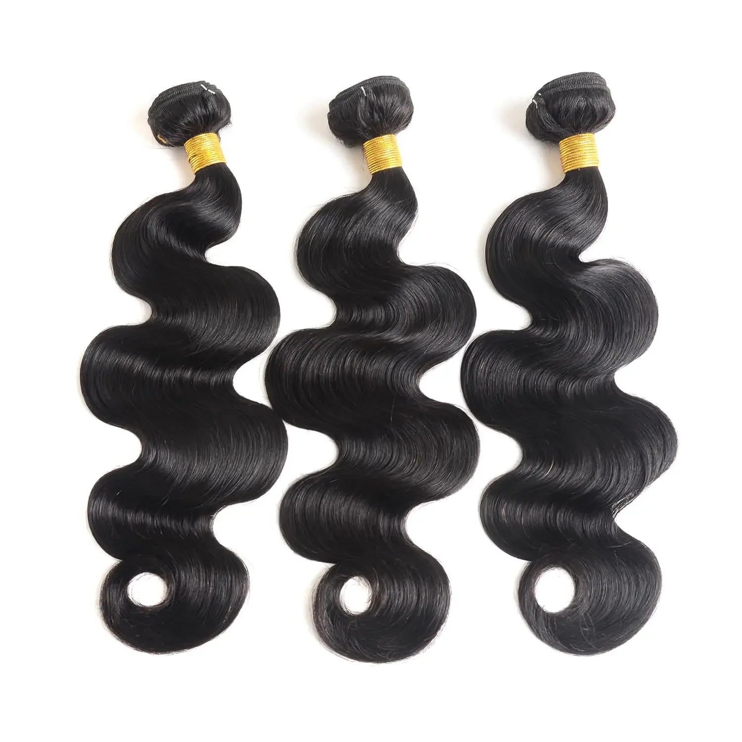 Body Wave Human Hair Bundles Brazilian 100 Human Hair Full Thick Bundles 14-30 Inch_voghion.com