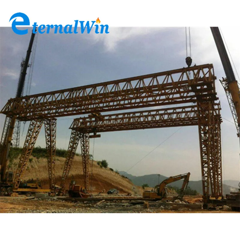20T 30T Customized Lift Height Good Quality Heavy Duty Double Beam Gantry Crane