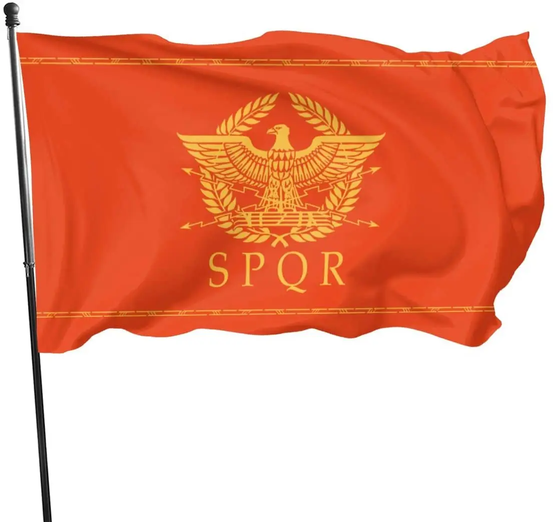 Roman Empire Senate and People of Rome Flag US Shipper 