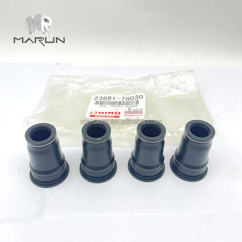 Original 23681-78030 Fuel Injector Seal Ring J08E J05E for Excavators Parts Construction Machinery