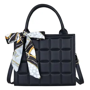 Factory Cheap Price Pu Leather Ladies Bags New Hot Sell Fashion Women Handbags Luxury Wholesale Square Designer Women's Shoulder