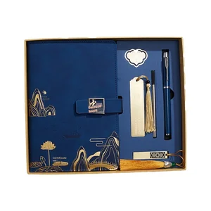 Wholesale New A5 National Tide Notebook Business Notebook With Printable Logo 100 Sheets Paper Cover Material Business Meetings