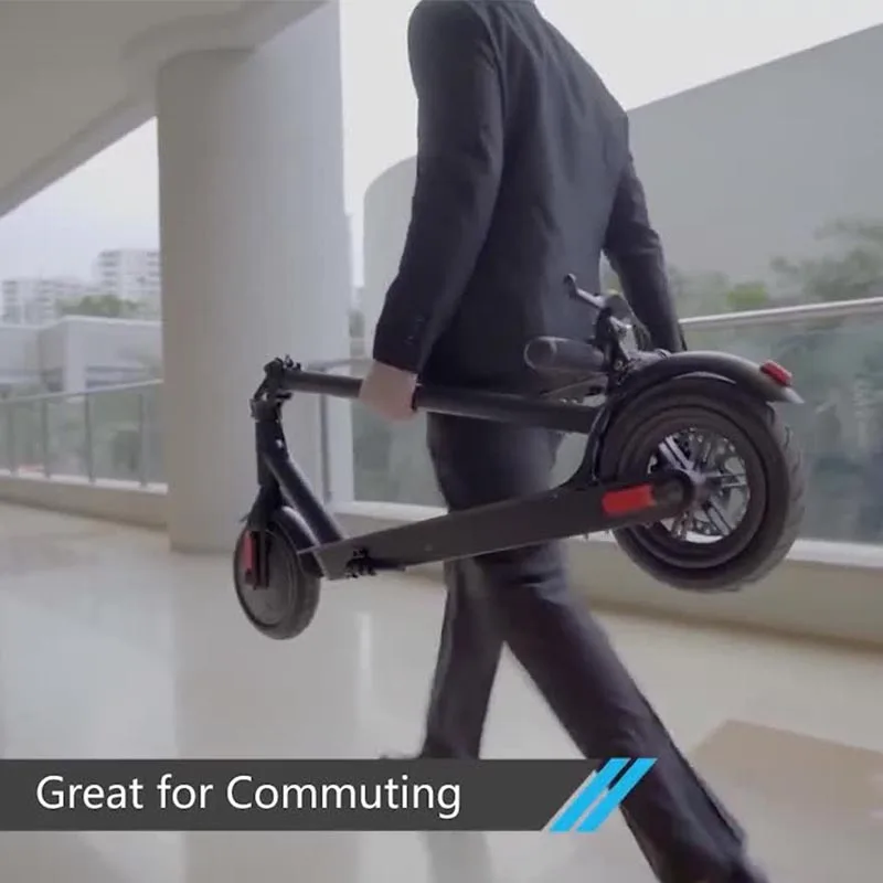 Qingmai Free Shipping Duty Electric Scooter Europe Eu Warehouse 2 Wheel Sagway Electric Scooter for Sale