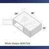 Shaker blanc-W361524