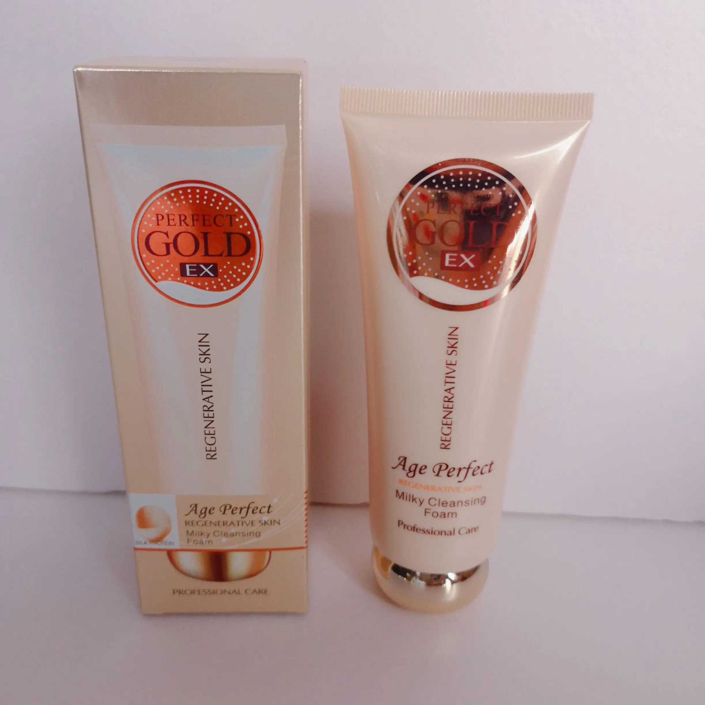 Wokali Regenerative Skin Perfect Gold Milky Wokali Foam And Clean Face ...