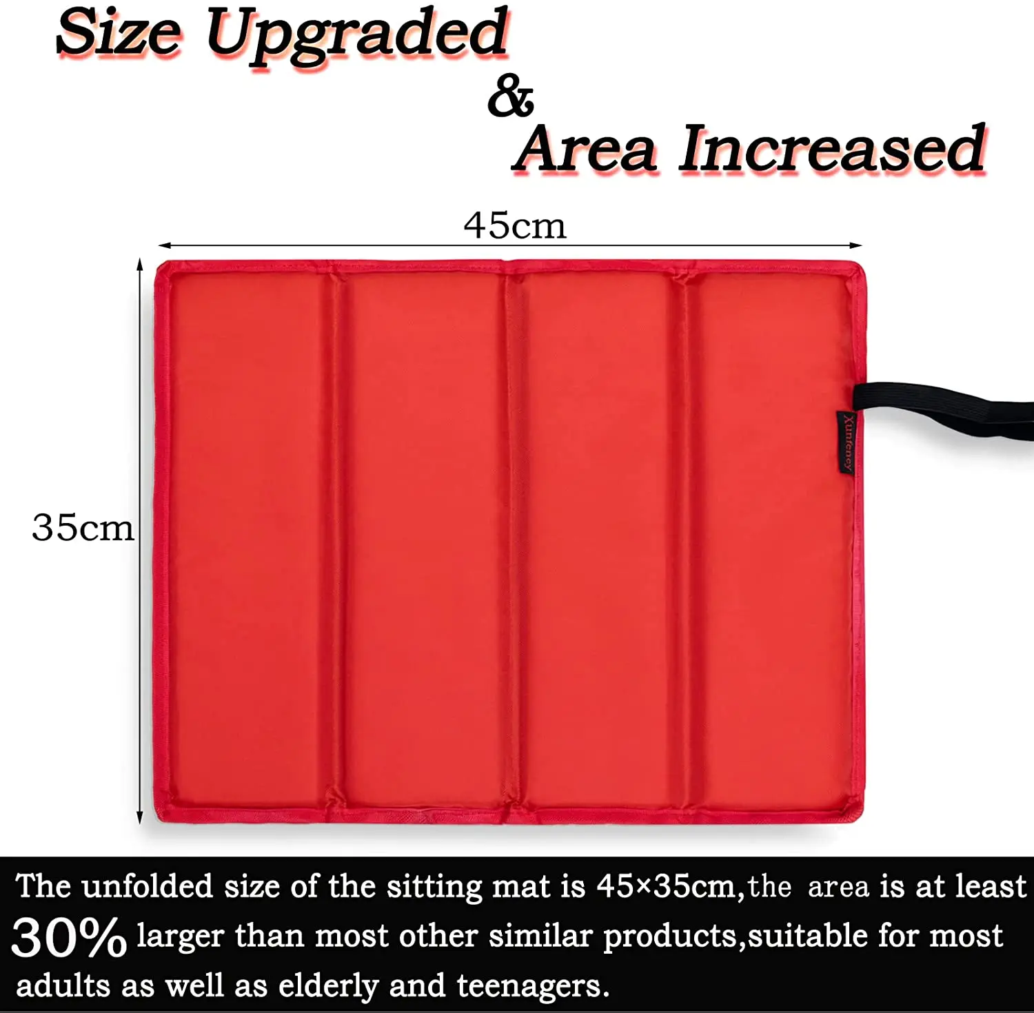 Foldable Waterproof Ultralight 3 Layers Camping Seat Cushion Sitting