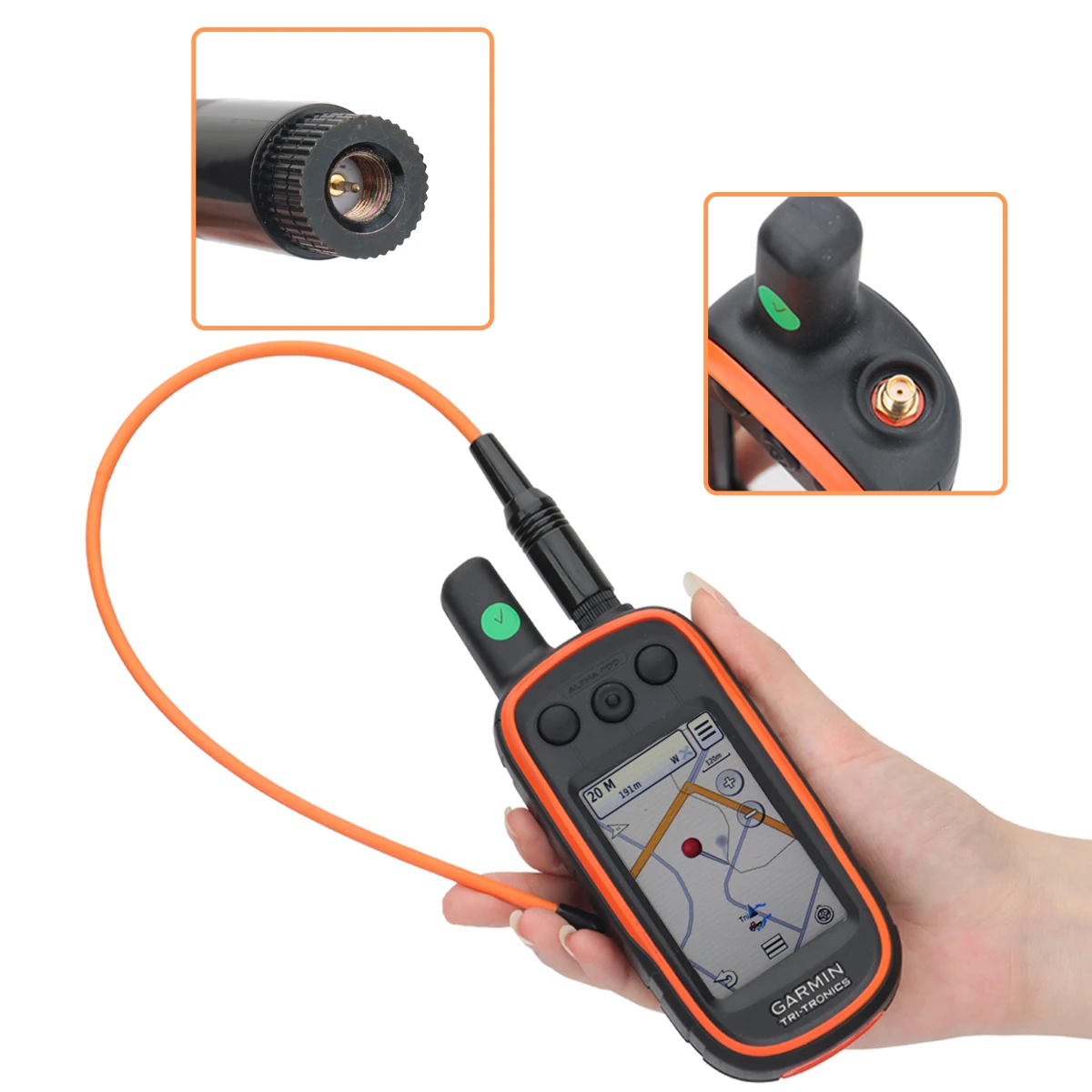 Orange gps. Garmin INREACH Explorer+.