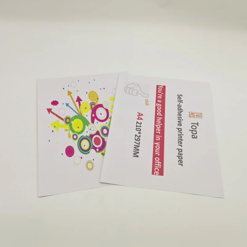 50 Pcs A4 Adhesive Sticker Paper - Sokogala E-commerce