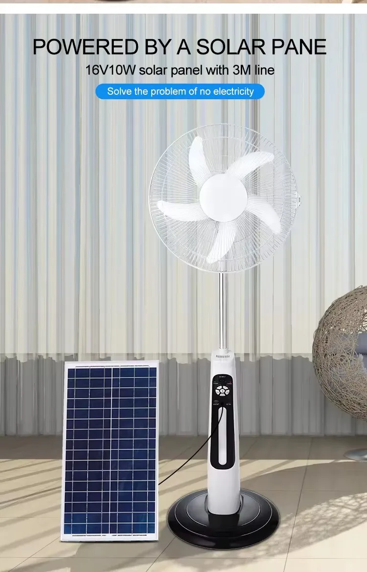 Solar Standing Smart Fan, 220, 32 - detail 2