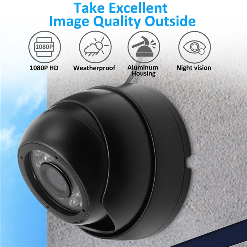 ELP OEM 2mp  OV2710 Sensor Free Driver Outdoor Waterproof 1080P Usb Night Vision Camera