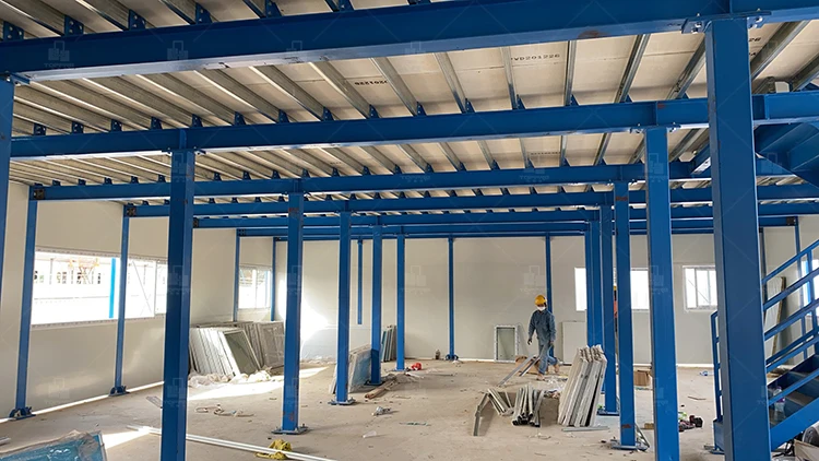 TOPPRE K-Type Prefab Home Labor Camp K Type Dormitory Temporary Staff Sandwich Panel Accommodation Steel Office Building K House