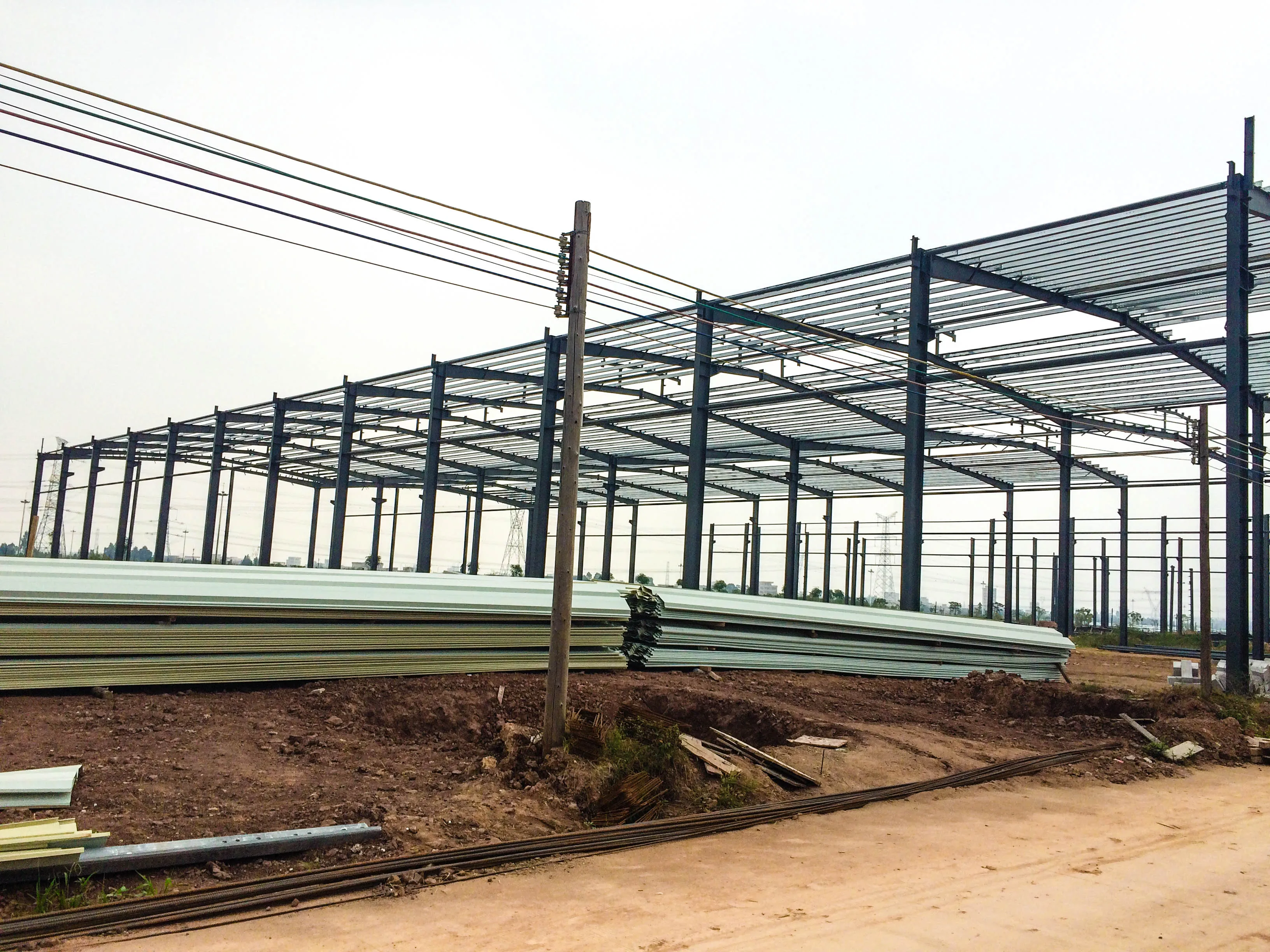 Modern Design Prefabricated Steel Structure for Construction Price for Warehouse Workshop School or Mall factory