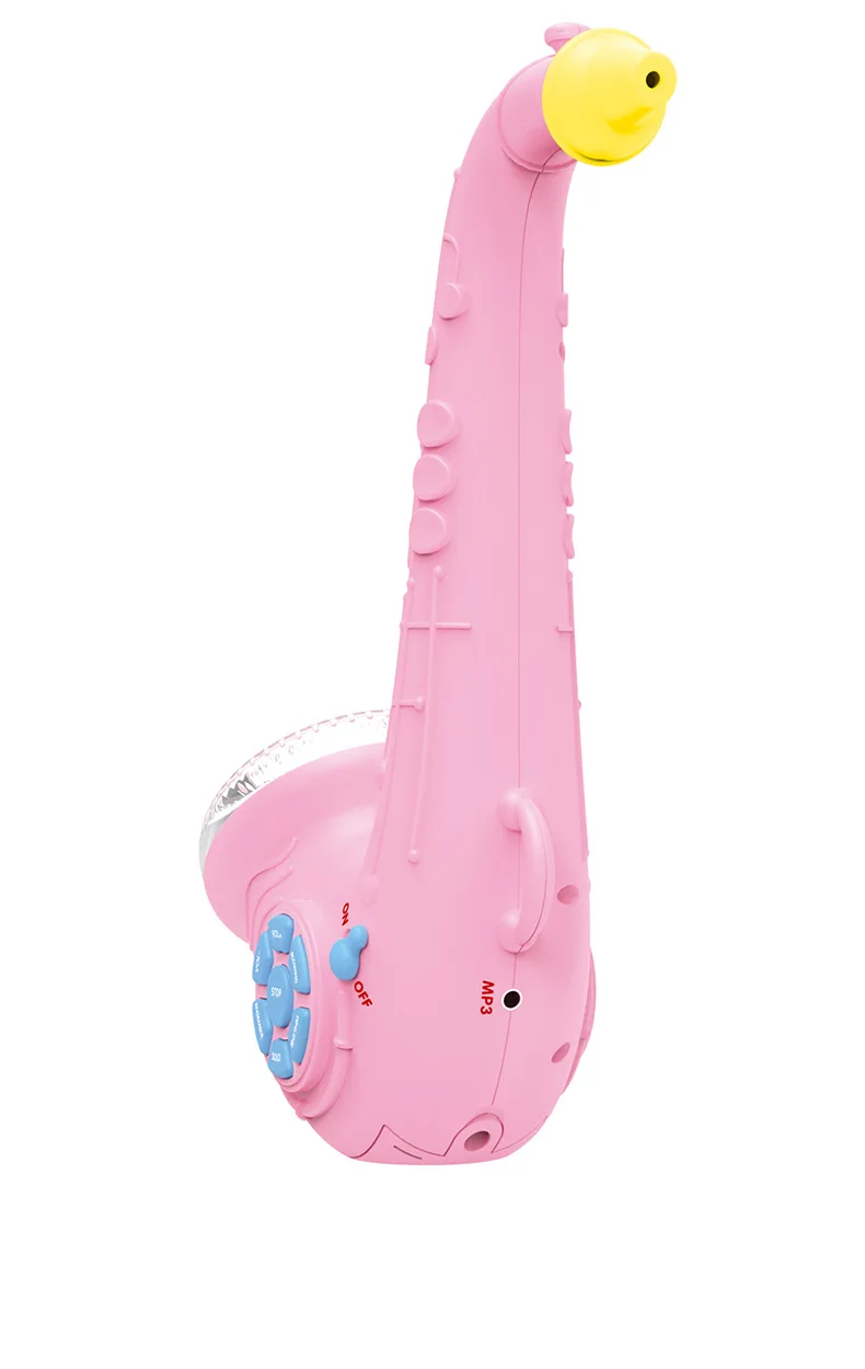 Saxophone Jouet En ABS – 8 Tons, Léger 355 G, Imitation Clarinette – Dès 3 Ans, Pour Débutants