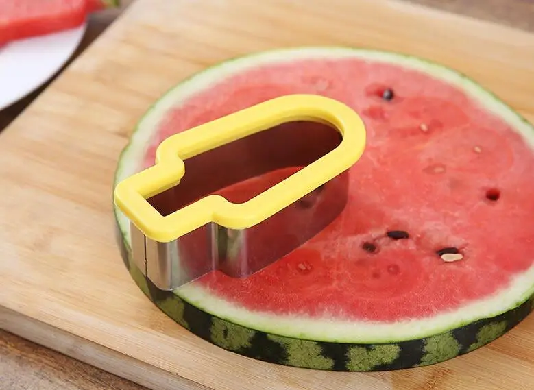 Fruit Watermelon Slicer Mold Popsicle Gadget Ice Cream Platter