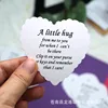 cuore colorato a forma di onda 7*7,3 cm