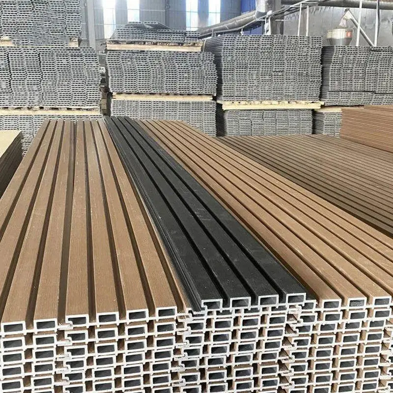Easy Install Wall Cladding Wpc Exterior Outdoor Composite External Wpc Wall Cladding Panels Outdoor Wpc Wall Cladding