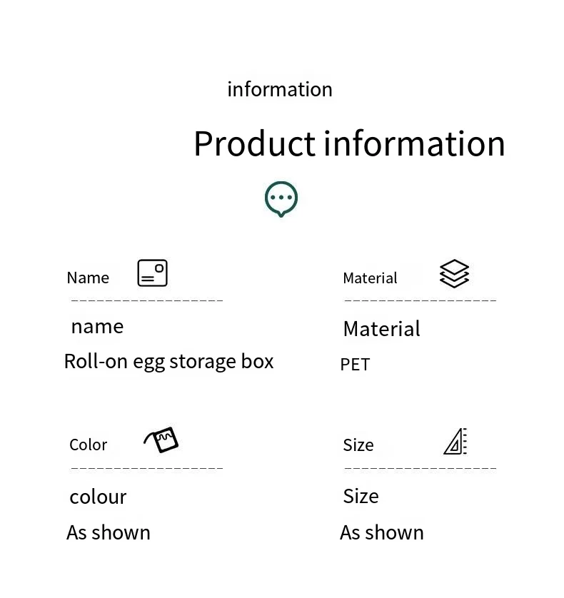 Household egg tray Kitchen refrigerator egg container Food preservation storage box Multi-layer roll-on egg carton with lid details
