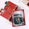 Green (gift box packaging + lid + spoon)