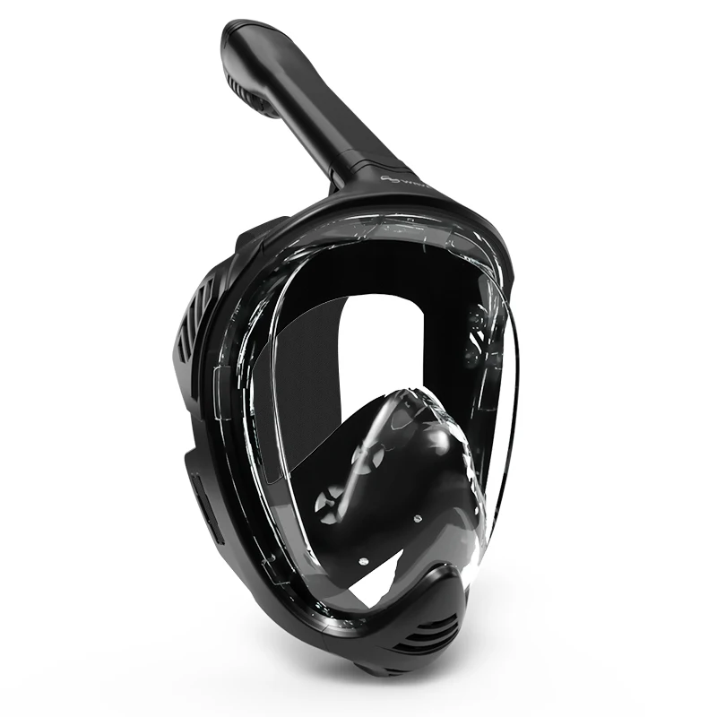 Wave Diving Mask Scuba Diving Dry Snorkel Swim Mask With Underwater