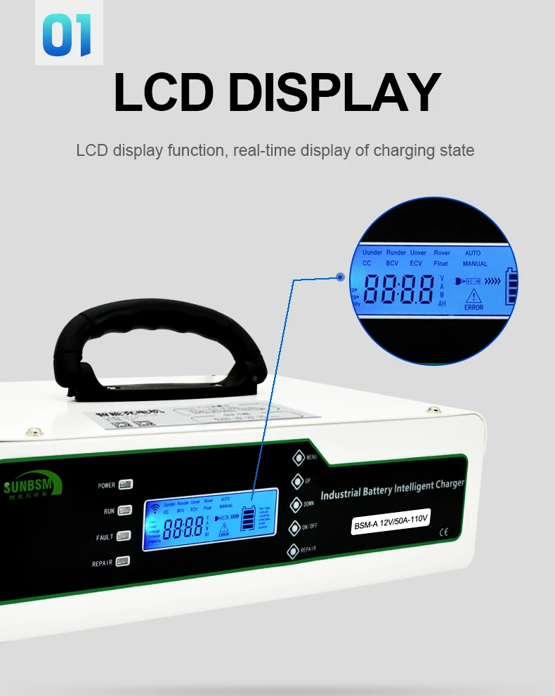 Diesel Generator 48v Battery Charger 15a