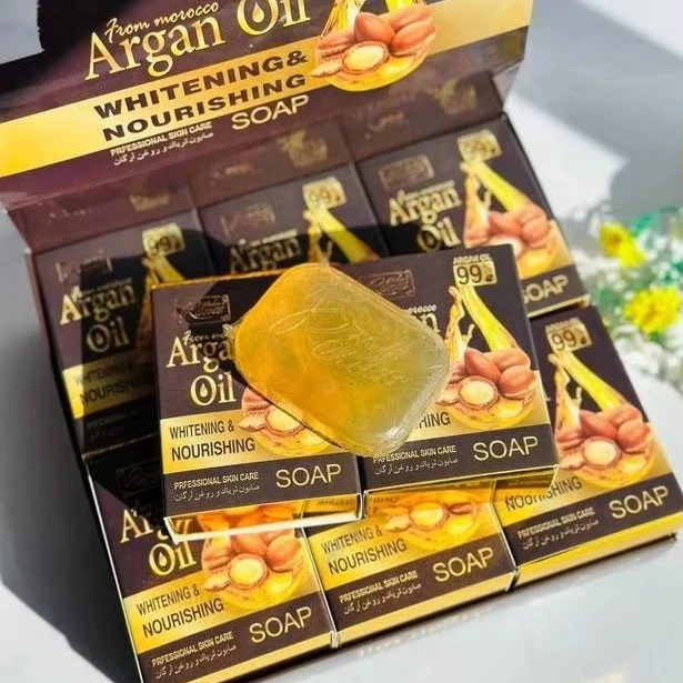 Madam Ranee Private Label Morocco Soap Whitening Skin Organic African Argan Oil 99% Whitening & Nourishing Soap