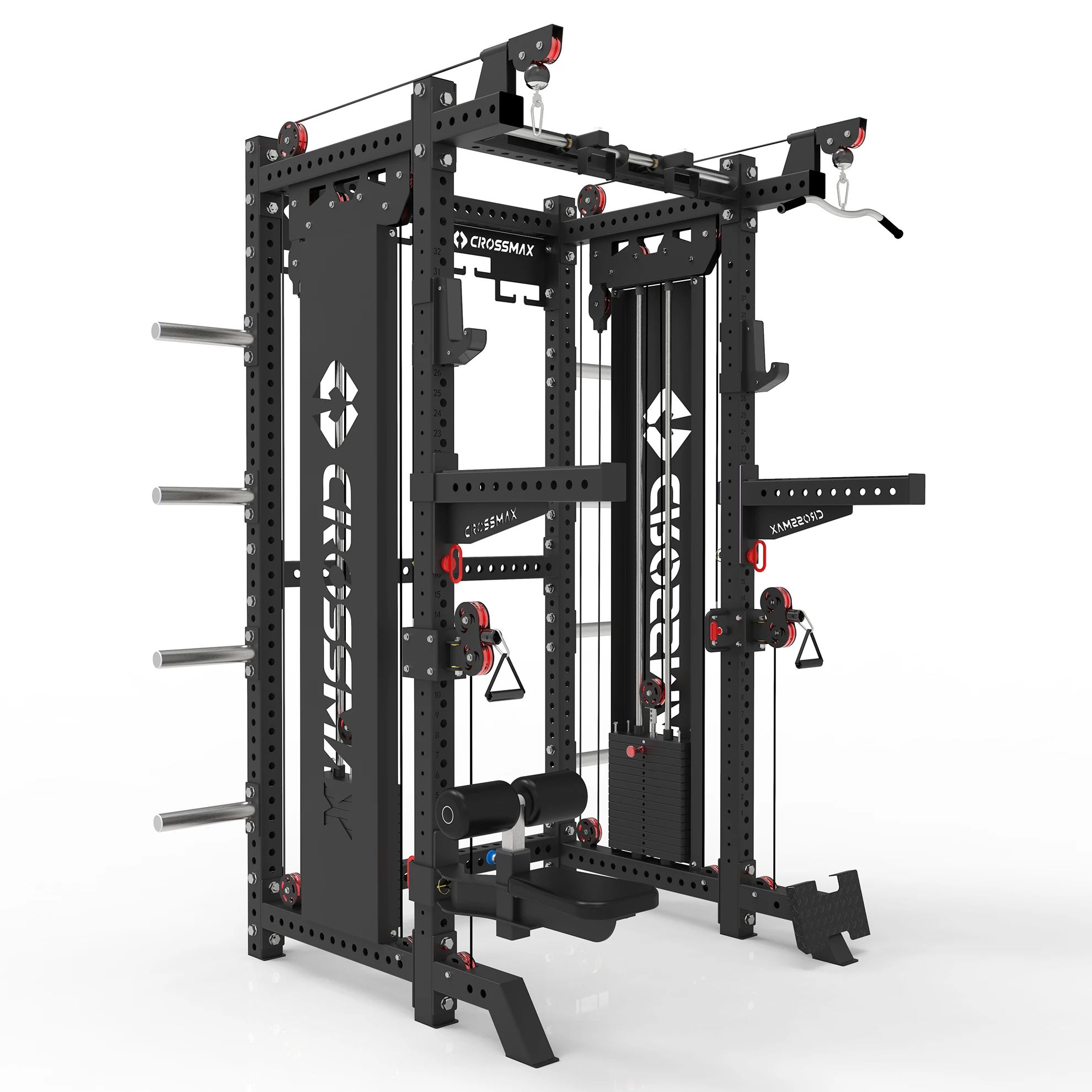 Crossmax Gym Equipment Home Fitness Cable Machine Multi Functional Cable Power Rack Gym Equipment Cable Machine