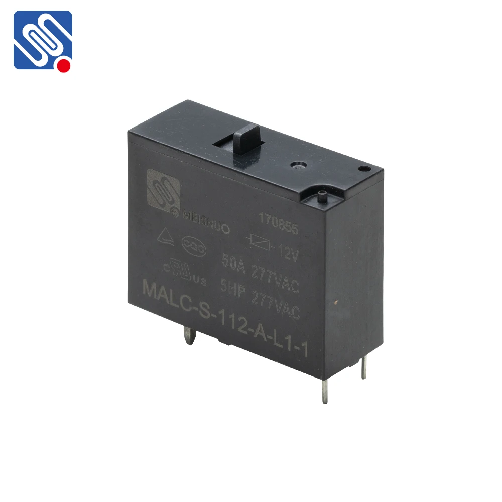 Meishuo MALC Miniature Electromagnetic Light Control Relay 12V 4Pin & 24V 5Pin Options Sealed Protection