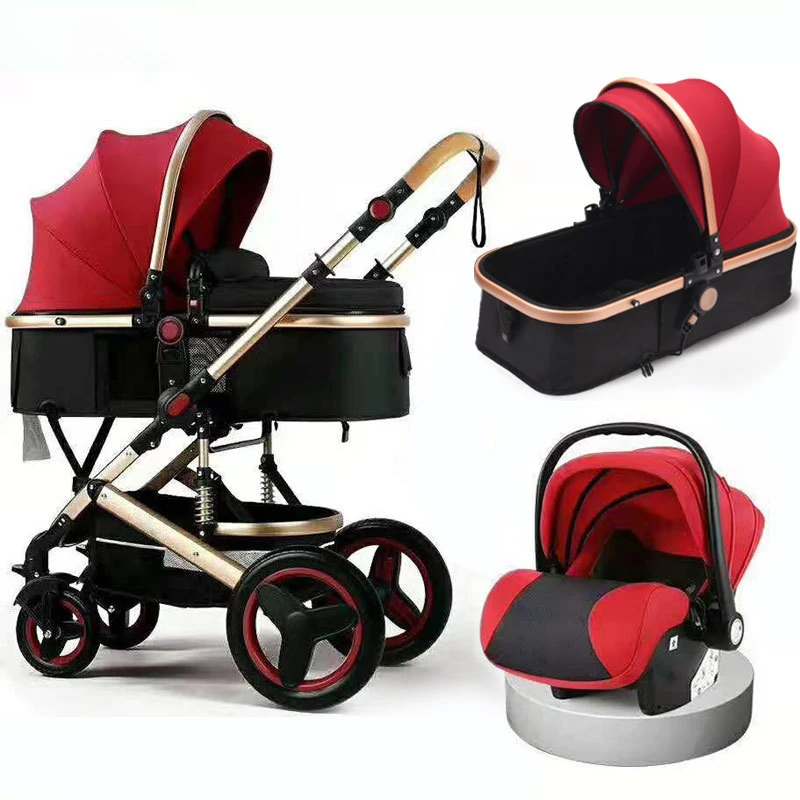 2022 New Fashion 3 in 1 Stroller Baby Murah, China Premium 3 in 1 Poussette Bebe/