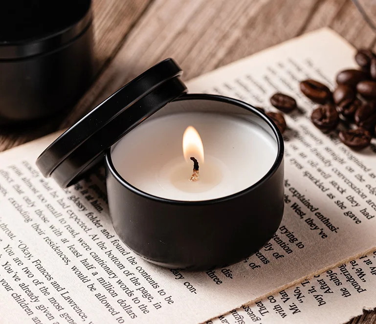 Многофункциональный домашний декор, Высококачественная подарочная коробка, свечи для ароматерапии с соевым воском, белым чаем, Имбирем