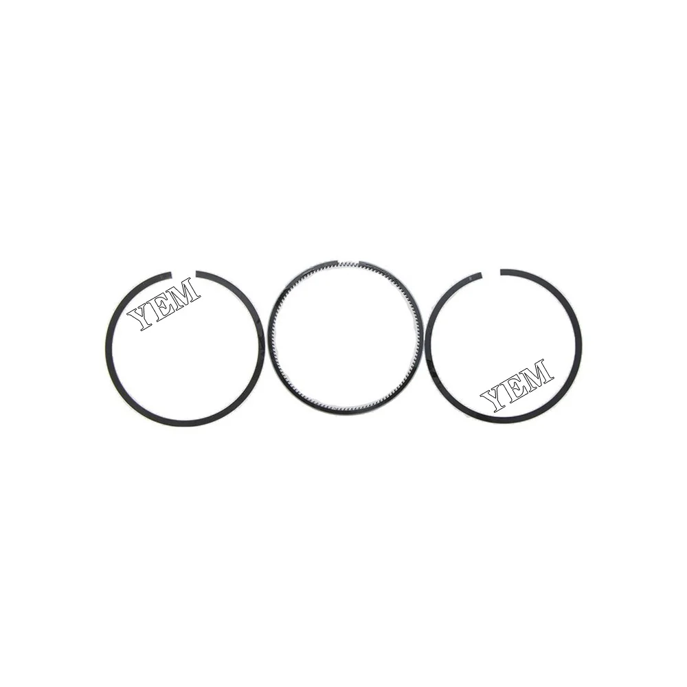 New 3 Sets STD Piston Rings for Yanmar 3TNE82 3TNE82A 3D82 3D82AE Heavy Duty Engine Parts