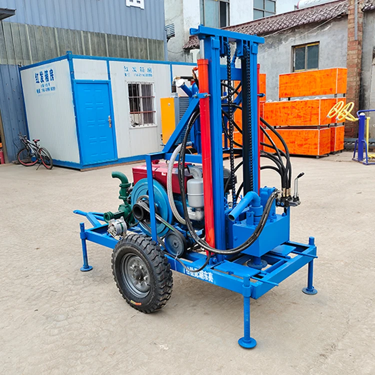 Cheap Price Small Portable 80m Depth Water Well Drilling Rig for Sale