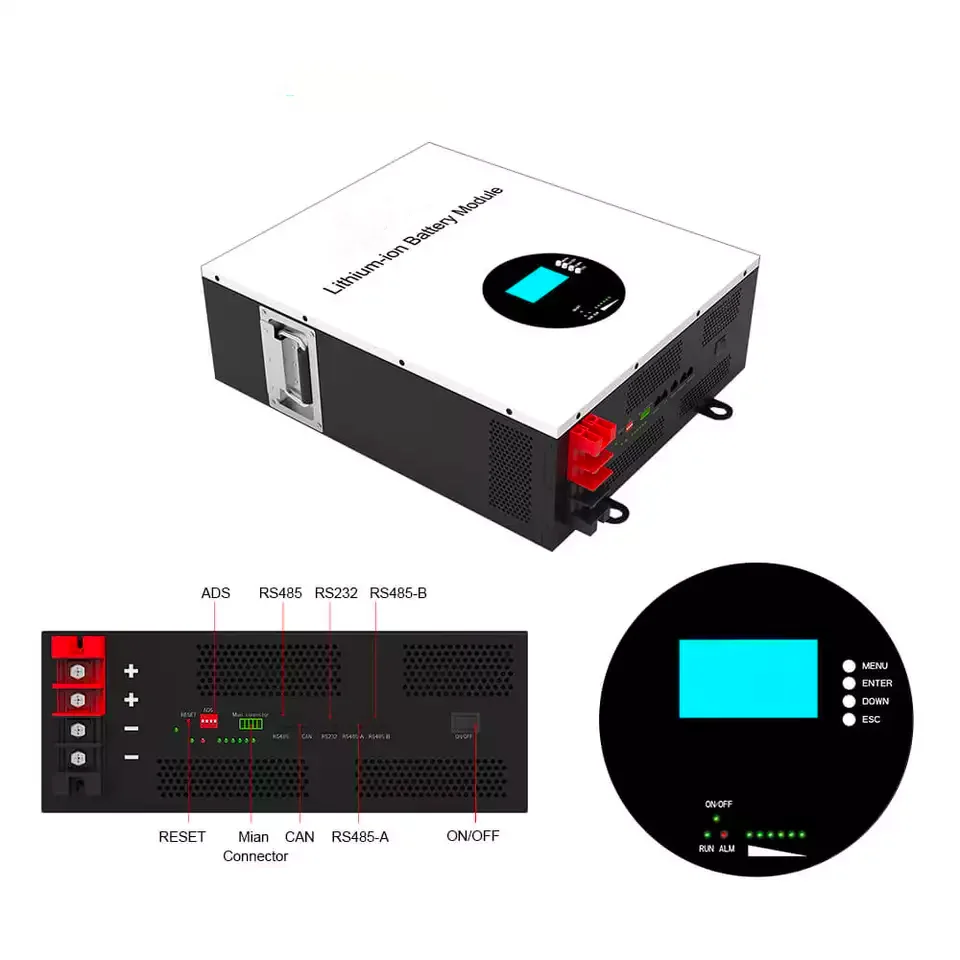 Lithium Lifepo4 Battery Wall Mount 48v 100ah 200ah Solar Home Storage Smart Bms Pack 512kwh 4043