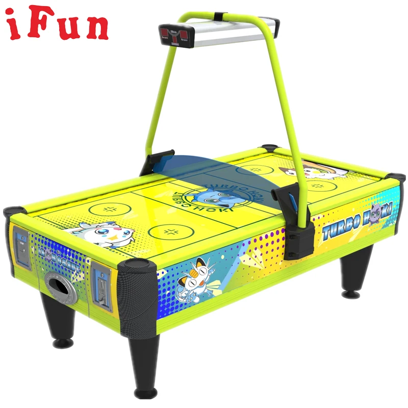ターボホキエアホッケーゲームテーブルコイン式シュートホッケー