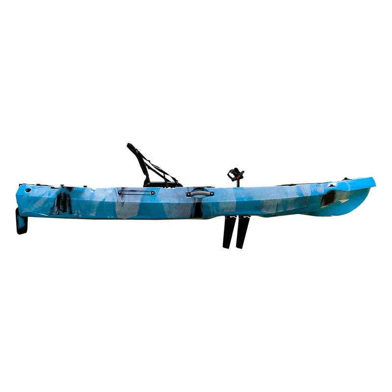 zero Kayak 2019 2020 Best 12ft New Design Set on Top Lure Solo Pedal Drive System Fishing Canoe/kayak Kajak with Electric Motor