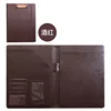 Burgundy d style file folder