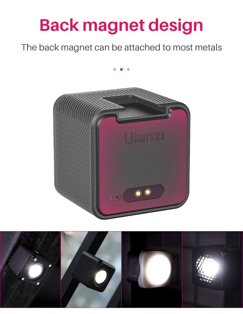 Ulanzi L2 IP68 Waterproof LED Light Video Light Dimmable Underwater Photography Diving Camera Lighting for GoPro DSLR Camera DJI