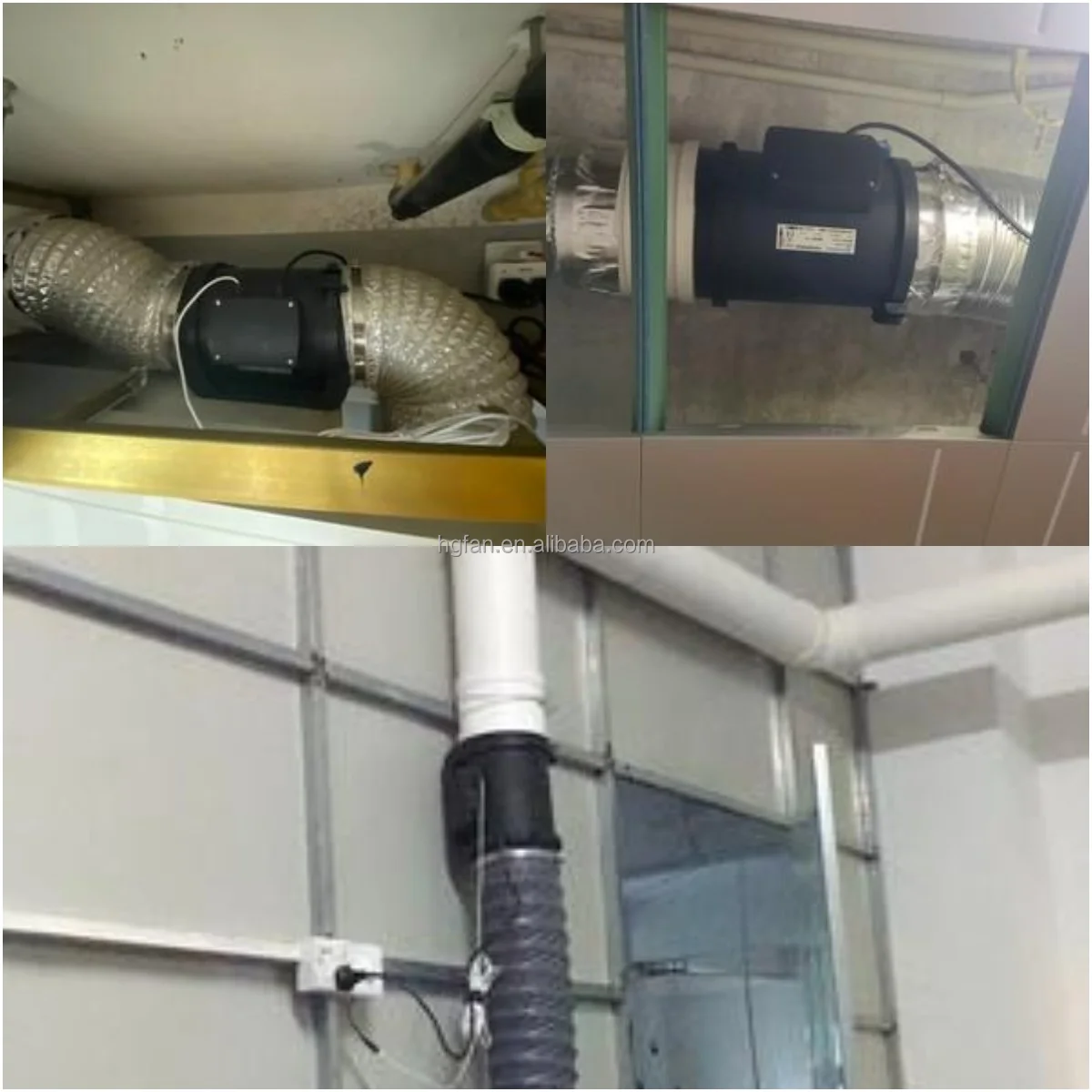 Inline Duct Fan, EC, Corded Electric - detail 12