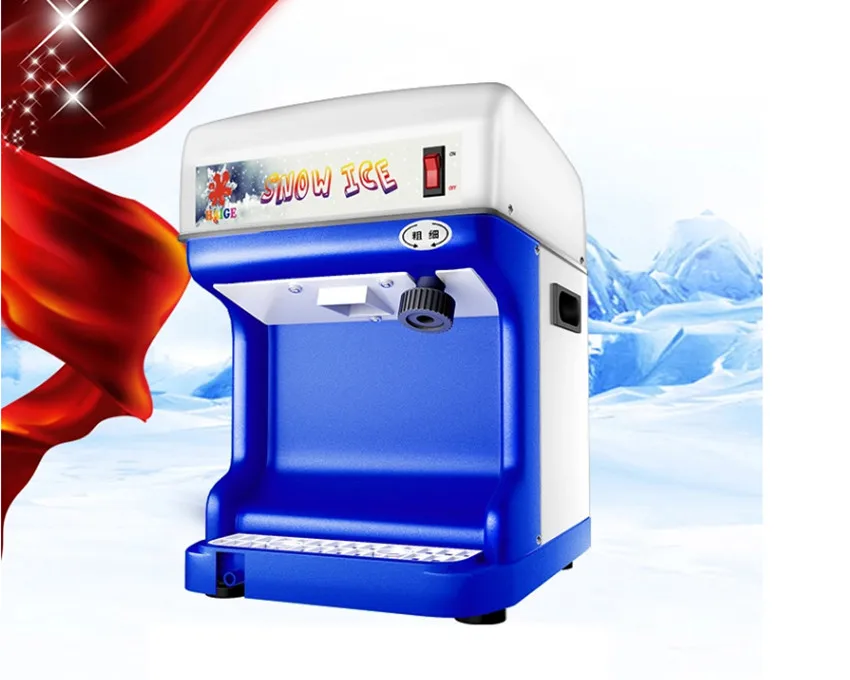 Mini ice crusher  shaved ice machine low price high capacity automatic ice shaver  Commercial Snowcone Machine