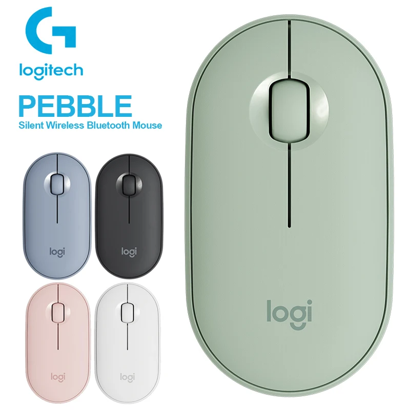 Logitech Pebble M350 Wireless Mouse for Laptop Notebook PC